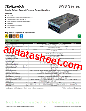 SWS5015型号图片