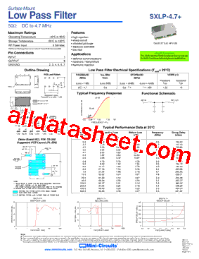 SXLP-4.7+型号图片