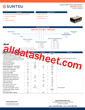 SXO75L3C162型号图片