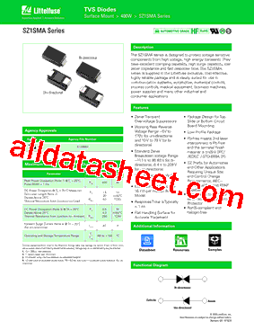 SZ1SMA20CAT3G型号图片