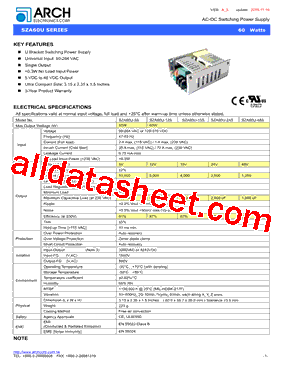 SZA60U-48S型号图片