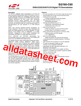 Si2160-C60-GM型号图片