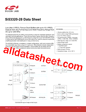 Si53326-B-GM型号图片