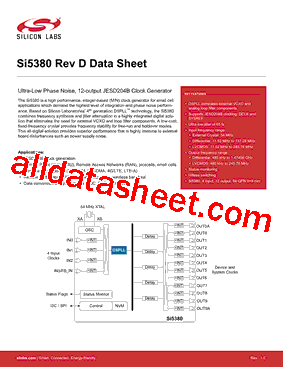 Si5380A-D-GM型号图片