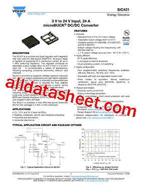 SIC431AED-T1-GE3型号图片