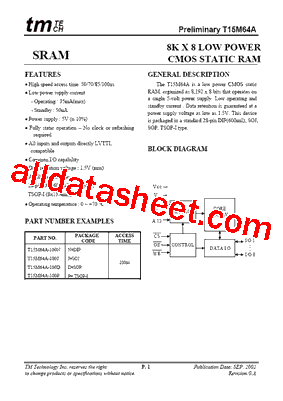 T15M64A型号图片
