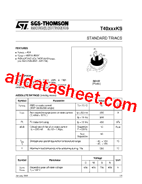 T4013DKS型号图片