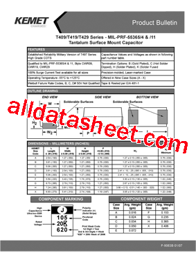 T419E105K020AK4251型号图片