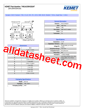 T491A335K025AT型号图片