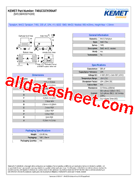 T491C337K004AT型号图片