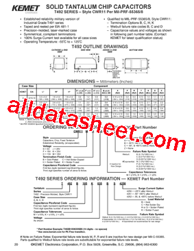 T492A105J035DC4250型号图片