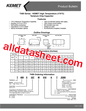 T499A107K006AHE500型号图片