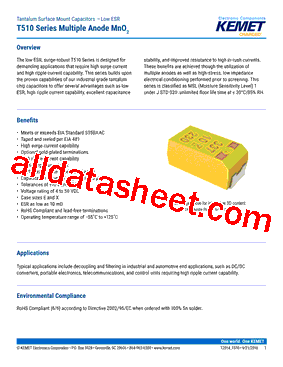 T510E477K035ZTE800型号图片