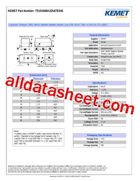 T510X686K025ATE045型号图片