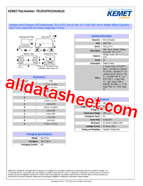 T513X337K010AH61107505型号图片