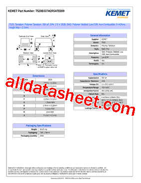 T520B337M2R5ATE009型号图片