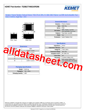 T528B277M002APE006型号图片