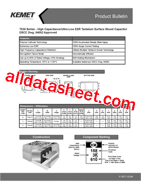 T530X477M006AH4095型号图片