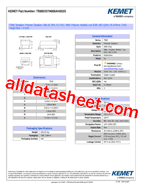 T598D337M006AHS025型号图片