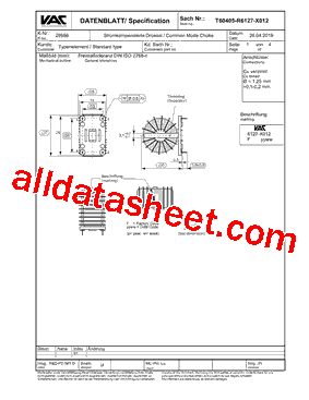 T60405-R6127-X012型号图片