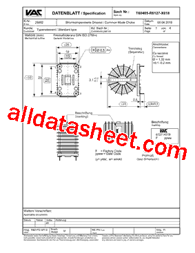 T60405-R6127-X018型号图片