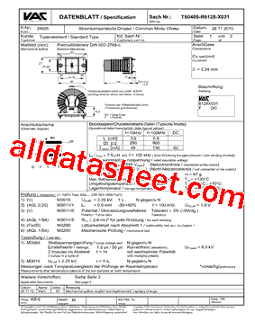 T60405-R6128-X031型号图片