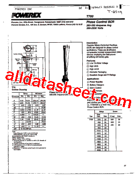 T7000825型号图片