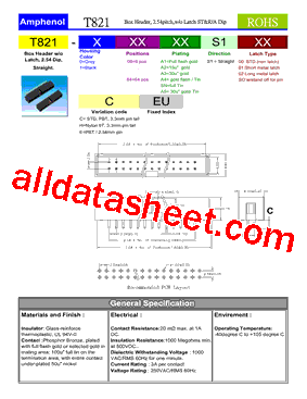 T821-064A1S101CEU型号图片