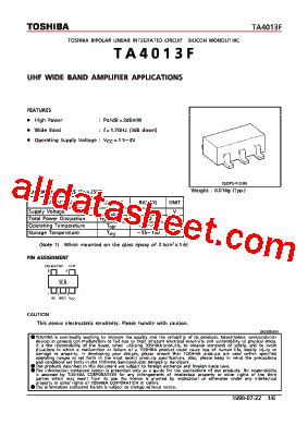 TA4013F型号图片