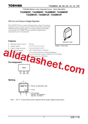 TA58M08F型号图片