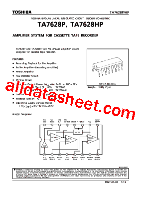TA7628HP型号图片