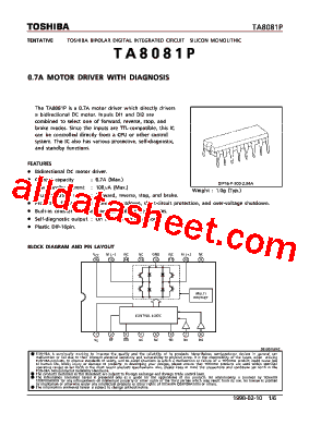 TA8081P型号图片