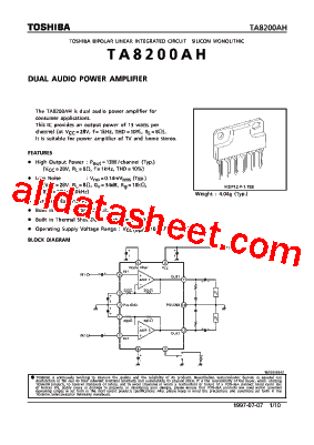 TA8200AH型号图片