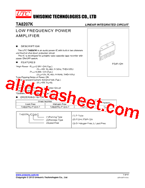 TA8207K_12型号图片
