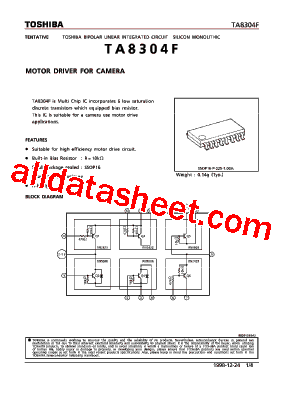 TA8304F型号图片