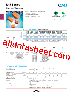 TAJA154050NJ型号图片