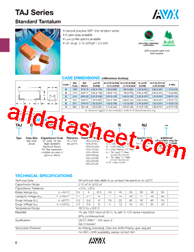 TAJC106M010HNJV型号图片