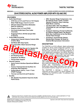 TAS5709APHPR型号图片