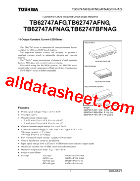 TB62747AFG型号图片