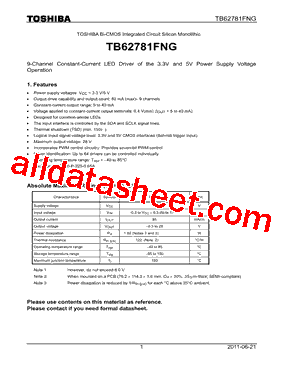 TB62781FNG型号图片