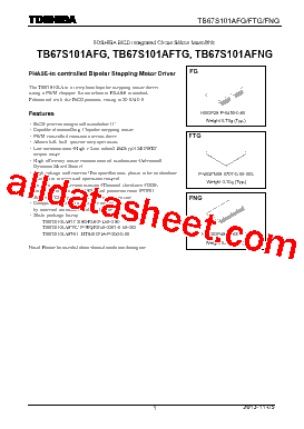 TB67S101AFG型号图片