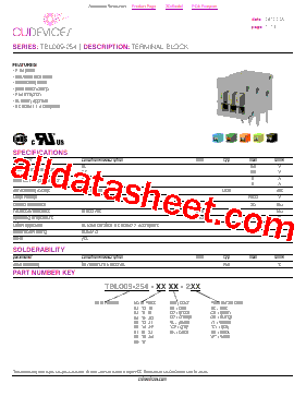 TBL009-254-04GR-2WT型号图片