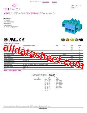 TBP02P1W-381-10BE型号图片