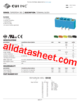 TBP02R2W-381型号图片