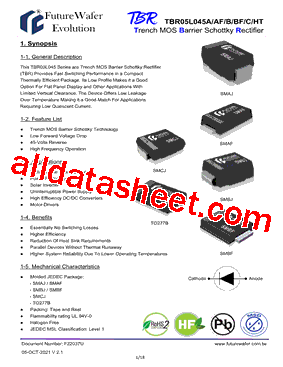 TBR05L045AF型号图片