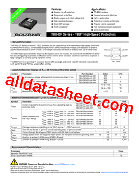 TBU-DFxxx-500-WH型号图片