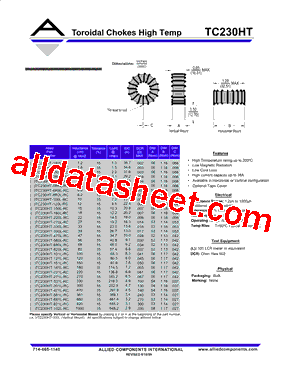 TC230HT-102L-RC型号图片