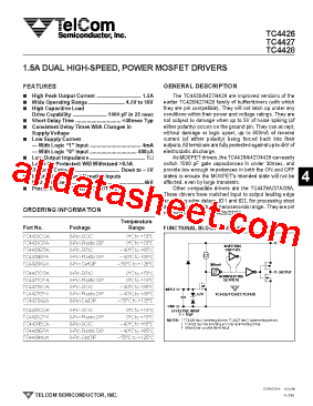 TC4428MJA型号图片