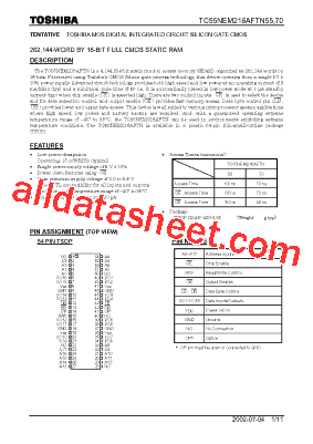 TC55NEM216AFTN55型号图片