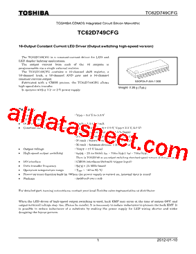 TC62D749CFG_15型号图片